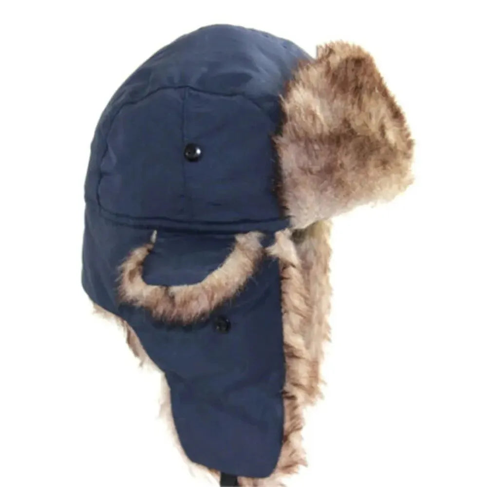 Trapper Hat - Waterproof Exterior (Faux Fur)
