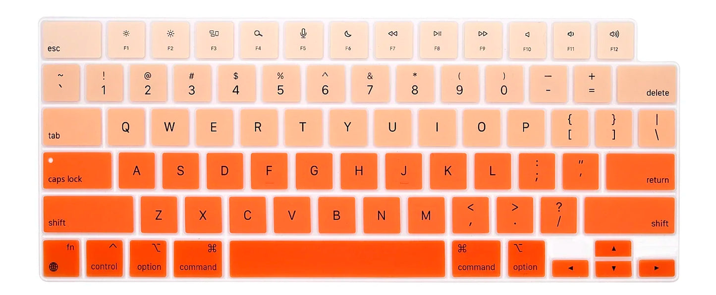 Keyboard Cover for MacBooks - U.S. Layout (Various)
