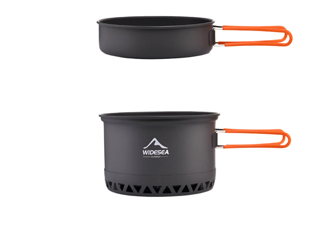 Compact Cookware Pots (2 sizes)