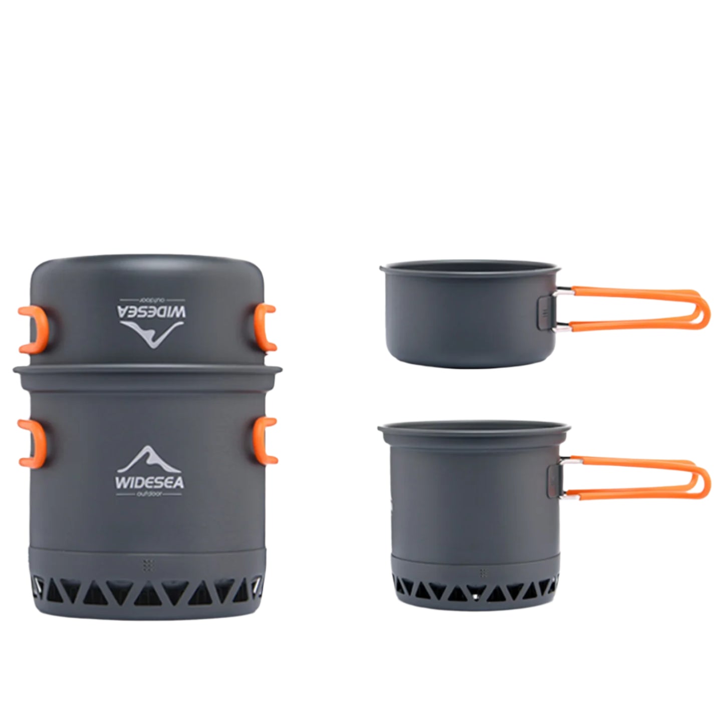 Compact Cookware Pots (2 sizes)