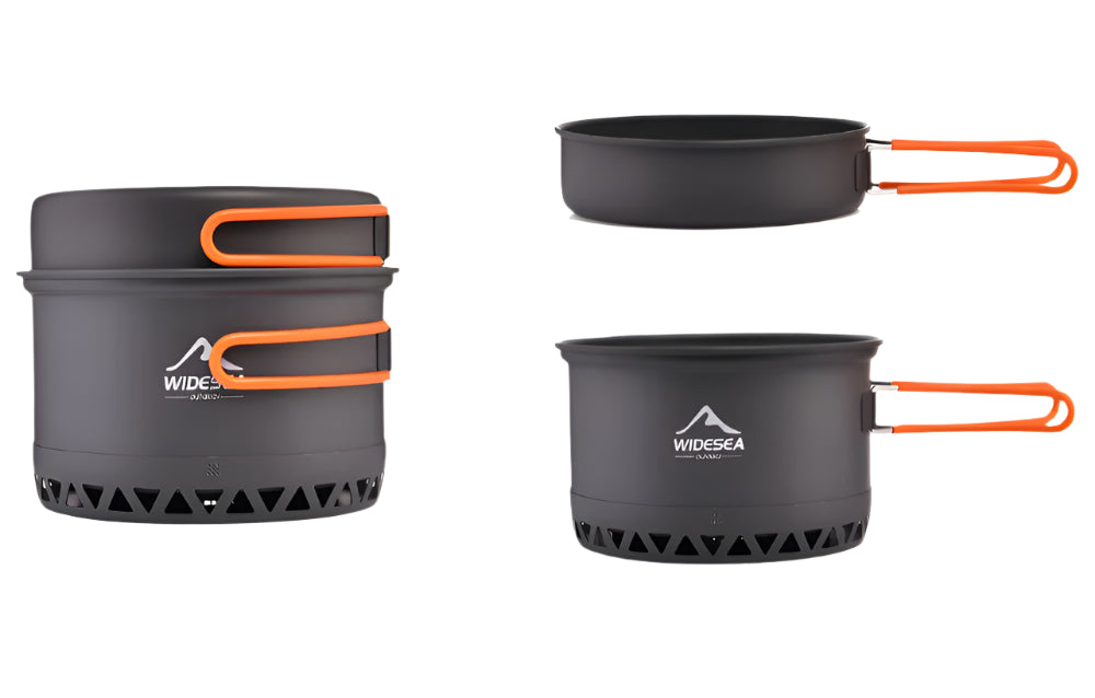 Compact Cookware Pots (2 sizes)