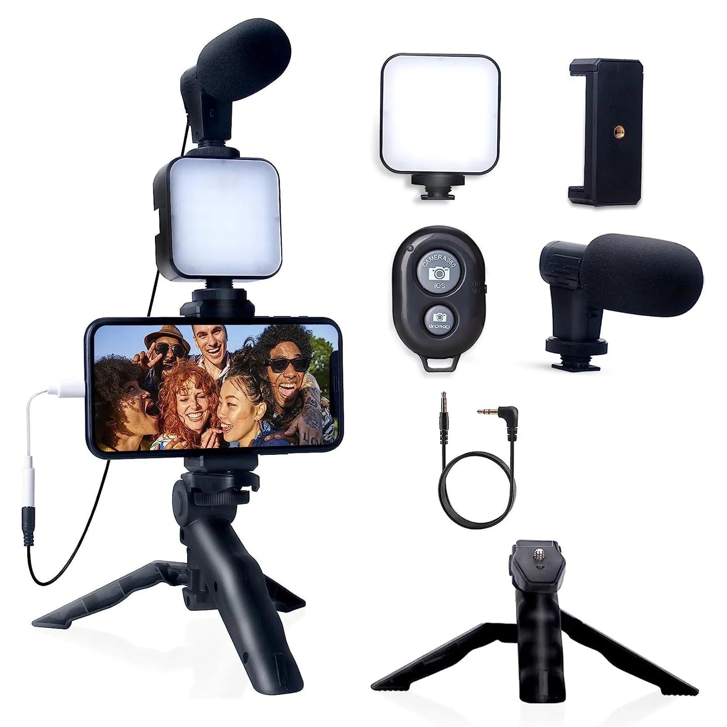 Smartphone Vlogging Kit w/o Remote (Various)