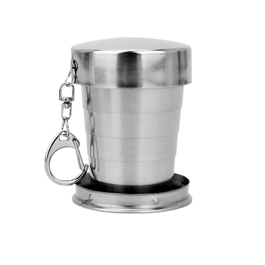 Stainless Steel Collapsible Cup (3 sizes)