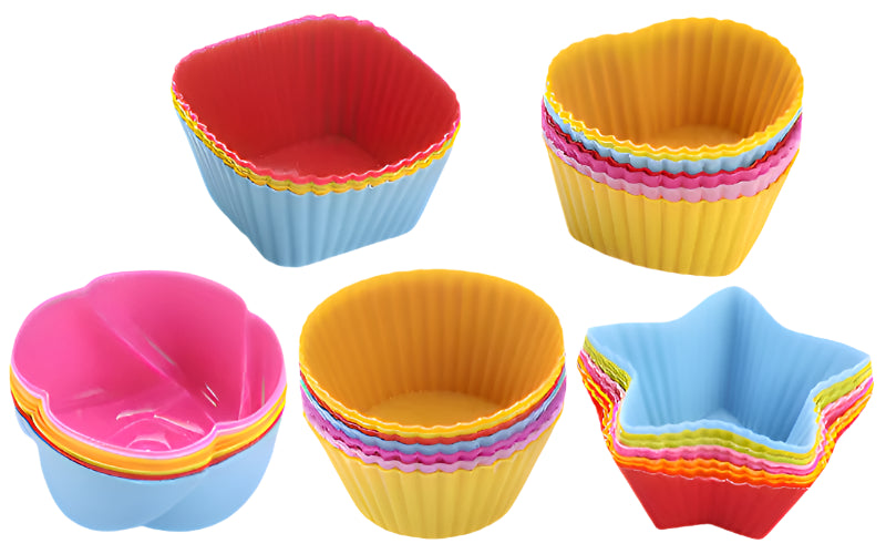 Silicone Cupcake Mold (6 / 12pcs)