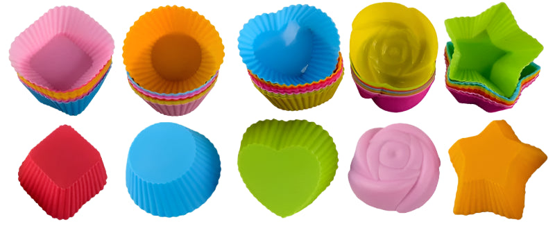 Silicone Cupcake Mold (6 / 12pcs)