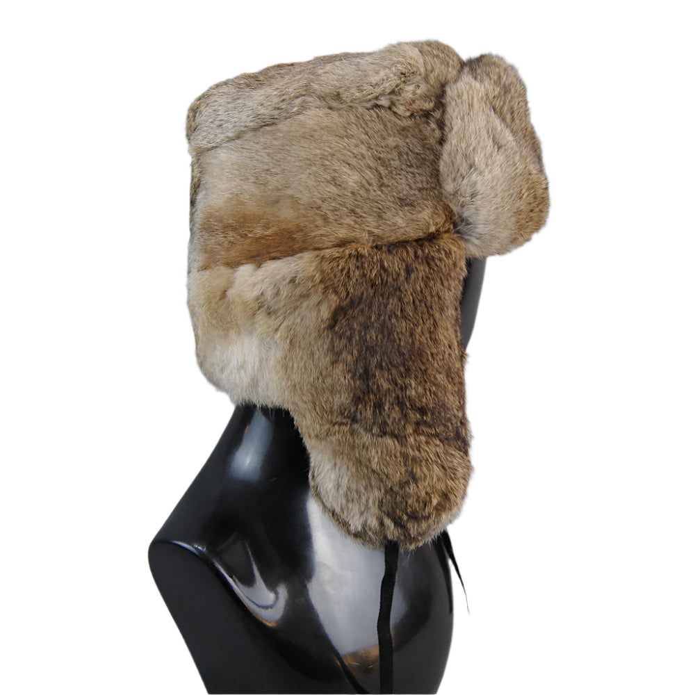 Ushanka - Rabbit (100% Real Fur)