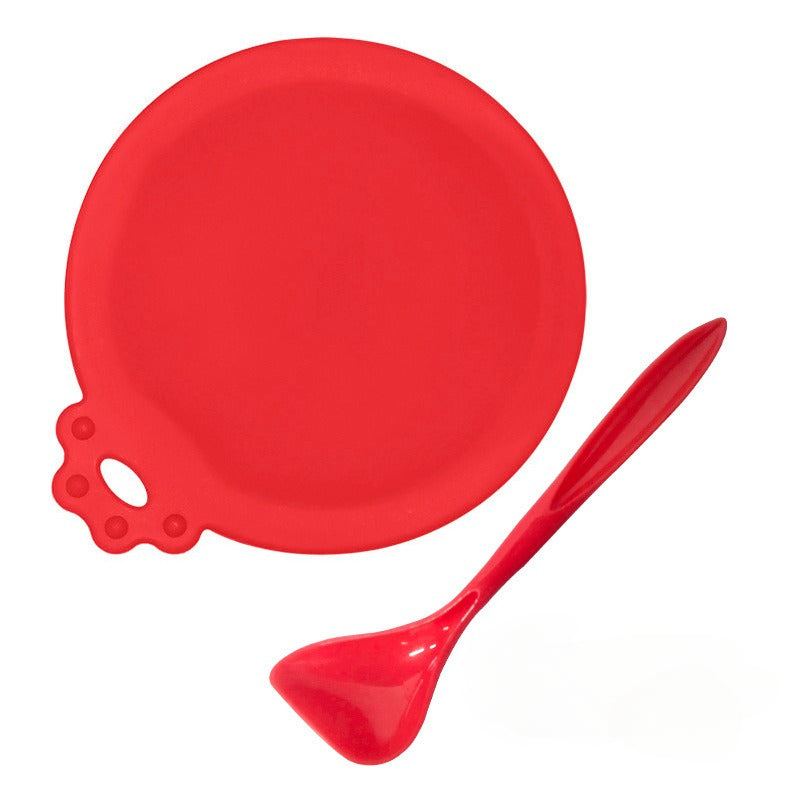 Can Food Covers w. Scoop - Silicone (2pcs/set)