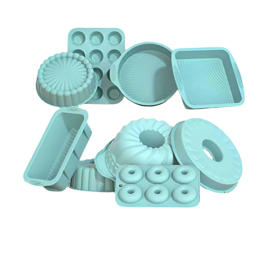 DIY Baking Molds - Silicone (Aqua)