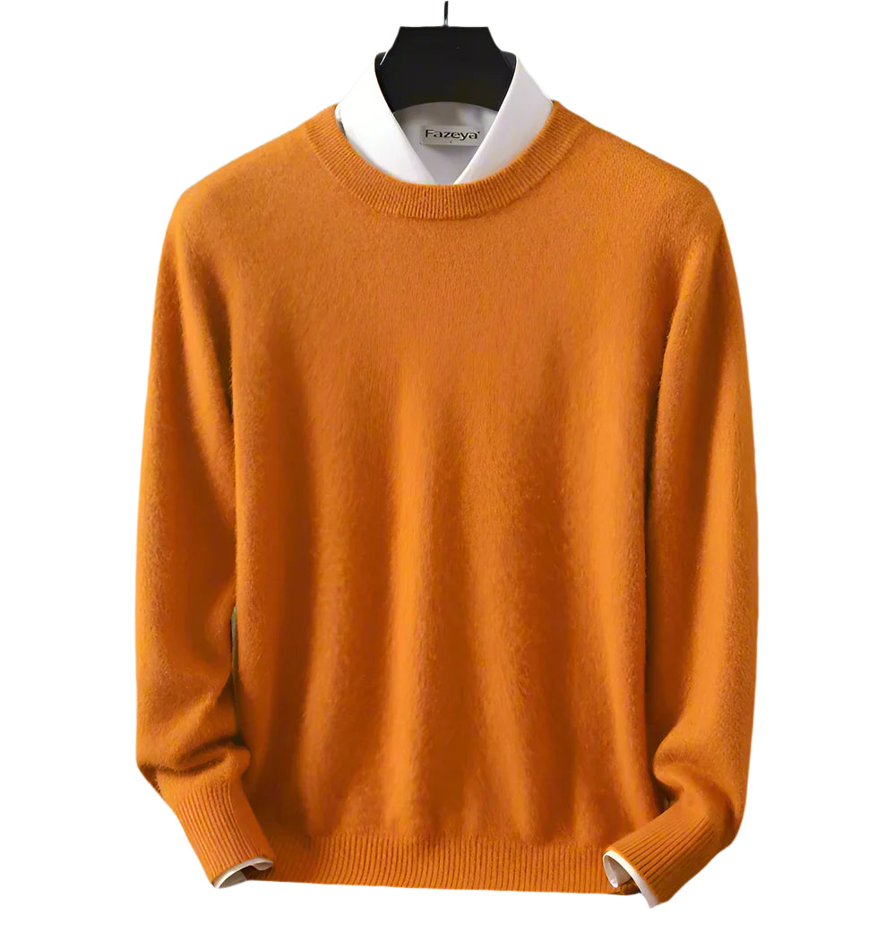 Mink Cashmere Sweater - Bright Colors | U-Neck (Unisex)