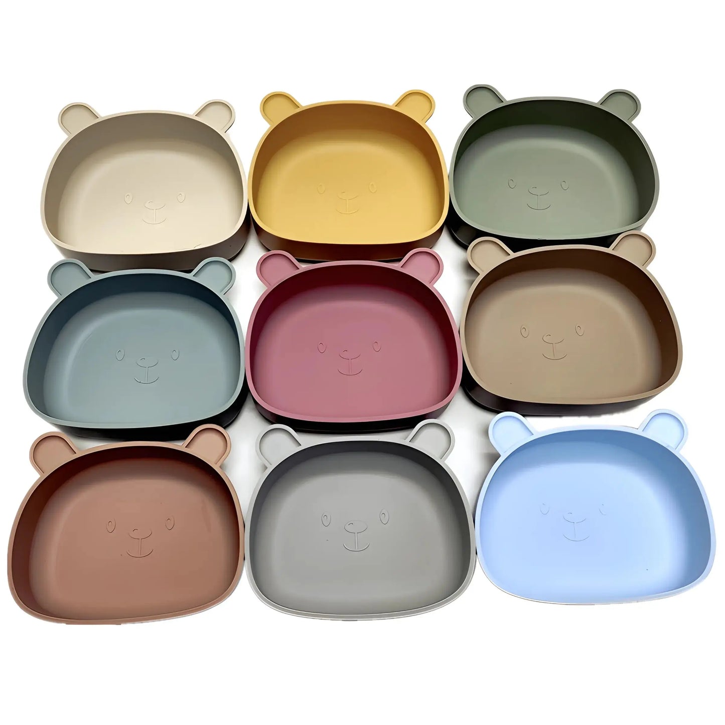 Mini Flexible Camping Tableware - Plate (Teddy)