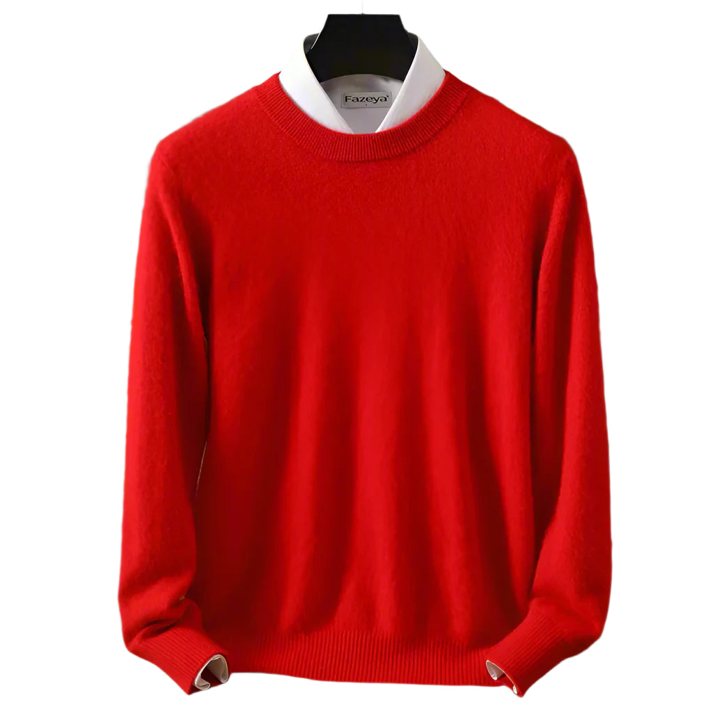 Mink Cashmere Sweater - Bright Colors | U-Neck (Unisex)