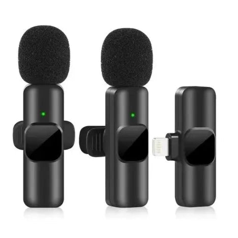 Mini Wireless Microphone Set for Mobile Phones (Lavalier)