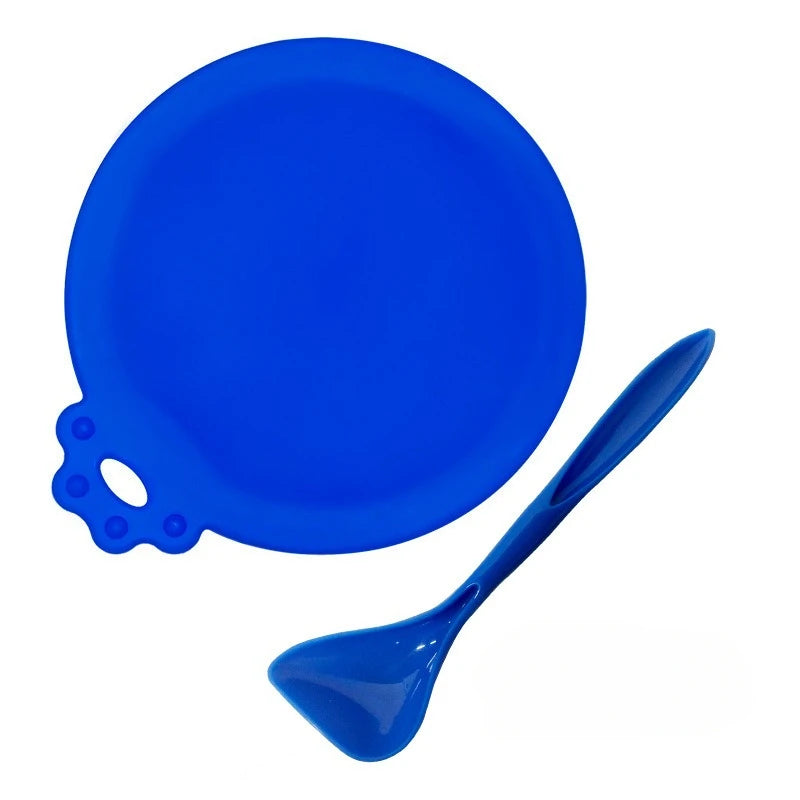 Can Food Covers w. Scoop - Silicone (2pcs/set)