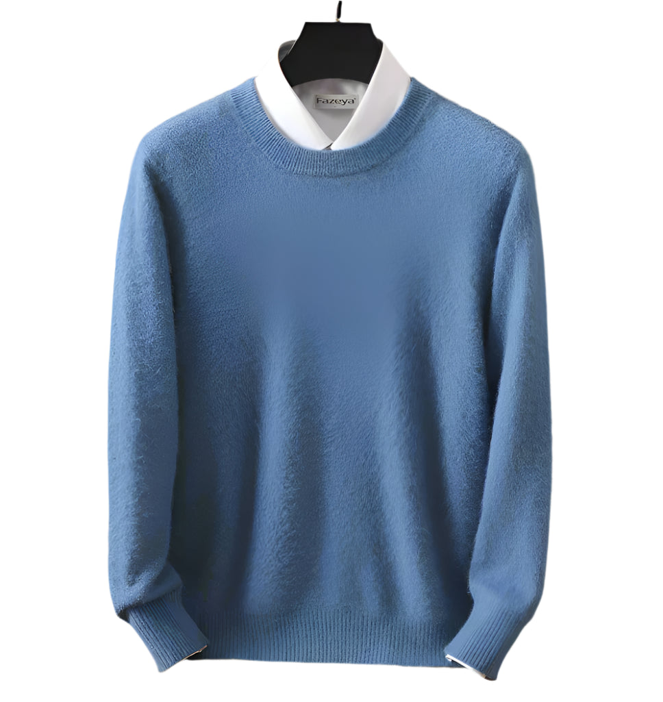 Mink Cashmere Sweater - Bright Colors | U-Neck (Unisex)