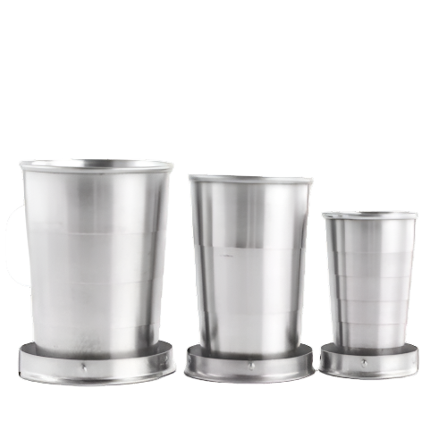 Stainless Steel Collapsible Cup (3 sizes)